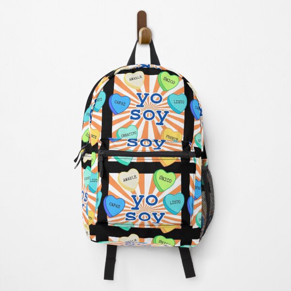 Item preview, Yo Soy – Empowering Candy Heart Design in Spanish - Boy designed and sold by Teacher2Nerds.