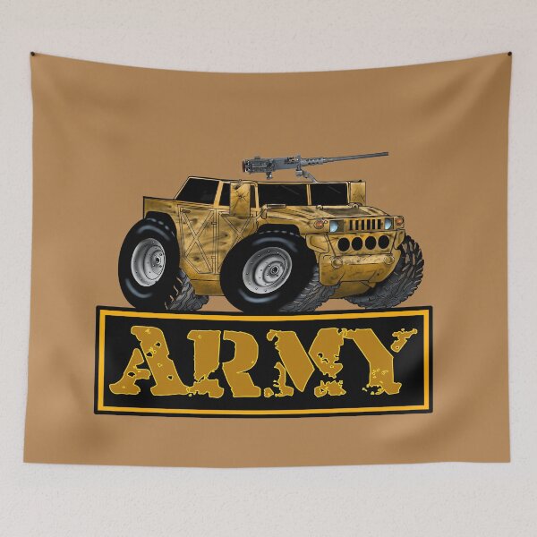 Item preview, Army Tan Truck, Army Vehicle, Trucks, Tan military, Tan off road, camouflage vehicle designed and sold by ronnieyoung.