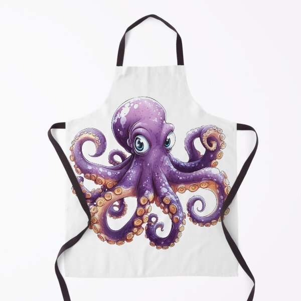 Item preview, "Whimsical Purple Octopus" designed and sold by bloorose.