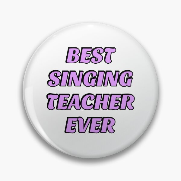 Item preview, Singing teacher  designed and sold by Inspirationmotivation.
