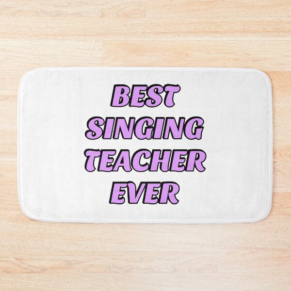 Item preview, Singing teacher  designed and sold by Inspirationmotivation.