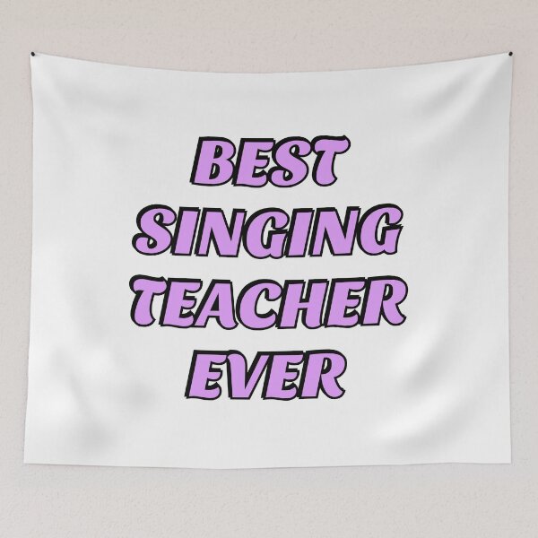 Item preview, Singing teacher  designed and sold by Inspirationmotivation.