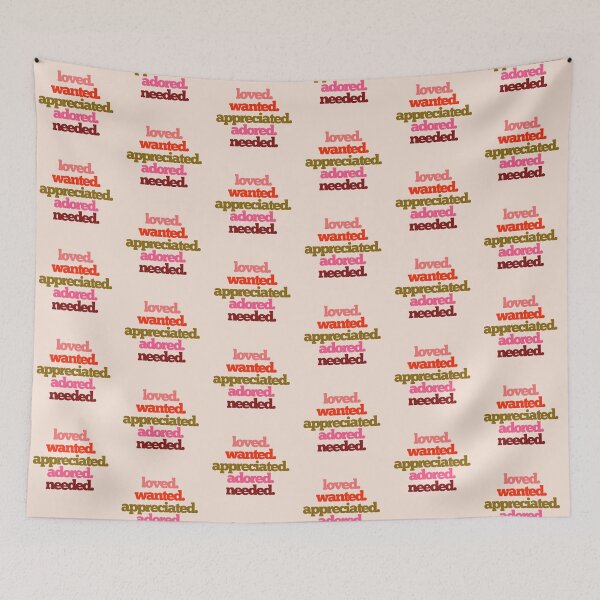 Item preview, loved. designed and sold by alegnacreates.