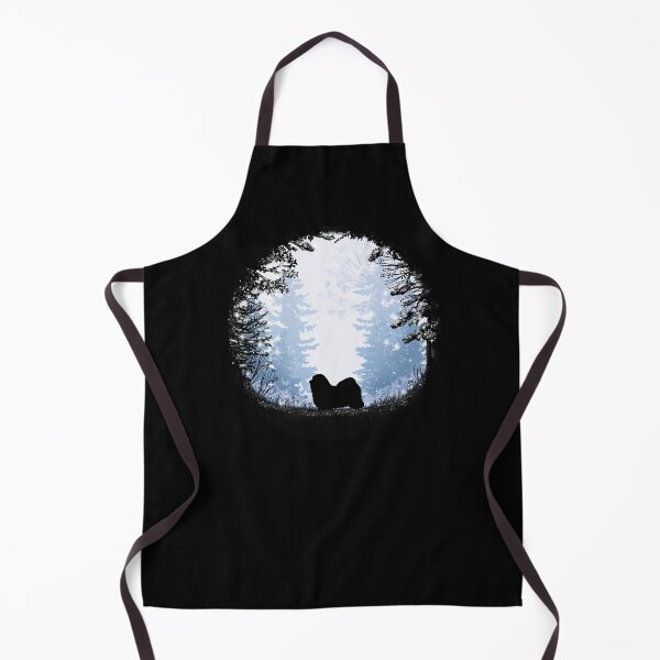 Item preview, “First Snow” Havanese Dog designed and sold by Spinyflowerart.
