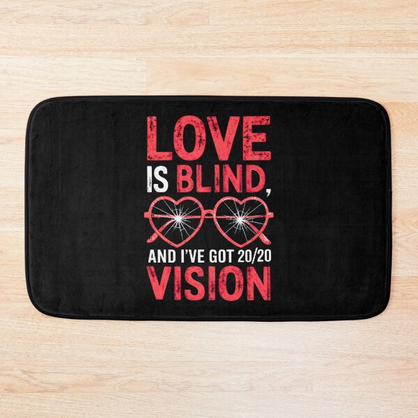 Item preview, Love is blind and I've got 20/20 vision anti valentine day 2025 designed and sold by VividDripCo.