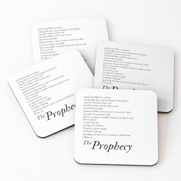 Item preview, The Prophecy Lyrics designed and sold by abay14.