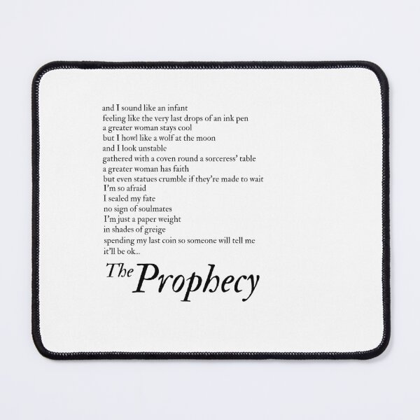 Item preview, The Prophecy Lyrics designed and sold by abay14.