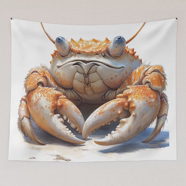 Item preview,  "Majestic Crab Portrait" designed and sold by bloorose.