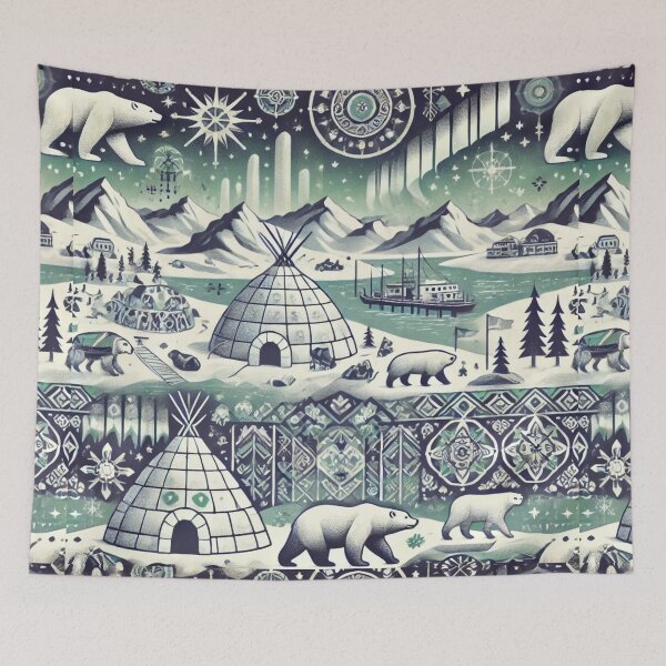Item preview, Inuit Arctic Wonders: A Celebration of Alaska Native Culture designed and sold by Meta2Physical.