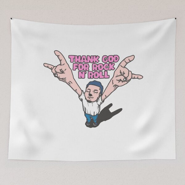 Item preview, Thank God For Rock n Roll designed and sold by SpectacledBoi.