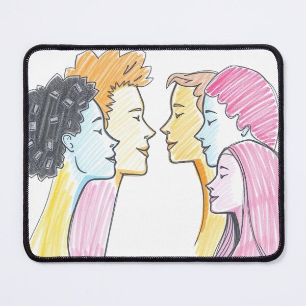 Item preview, Harmony in Diversity: A Colorful Embrace designed and sold by SDIGGroup.