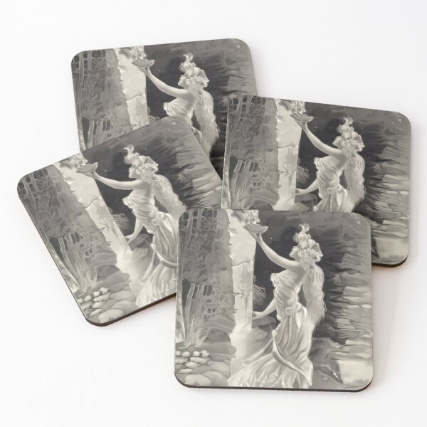 Item preview, Romantic Vintage Valentine Art - Angel and Goddess Illustration designed and sold by CASturgill.
