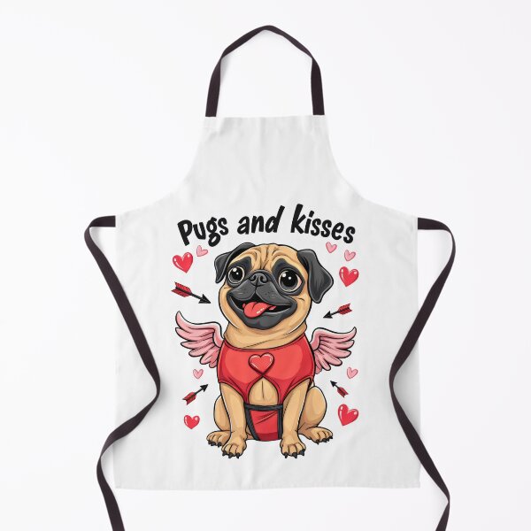 Item preview, My pug is my valentine happy valentines day 2025 designed and sold by VividDripCo.