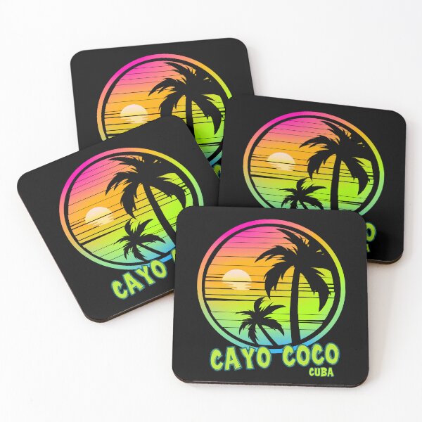 Item preview, Cayo Coco, Cayo Coco Vintage Sunset, Cayo Coco Cuba Sunrise, Beach Lifestyle, Ocean Waves,Tropical Vacation designed and sold by Sun Sand & Sea Art.