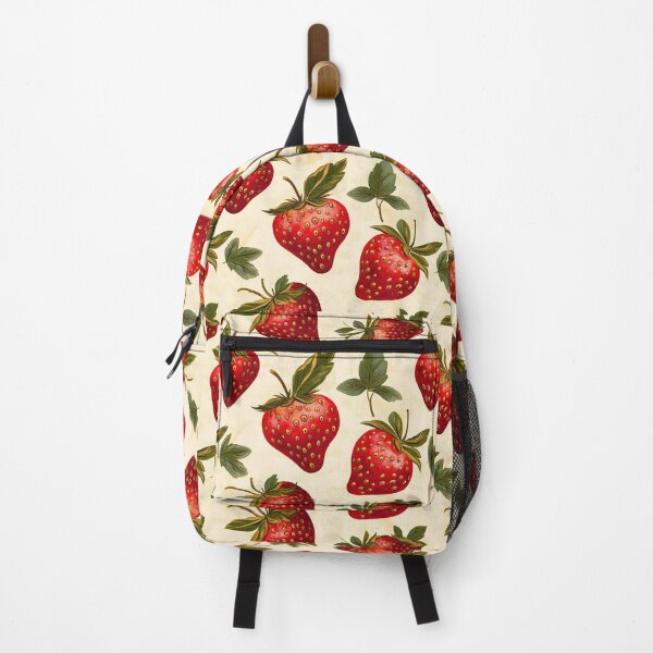 Item preview, Hand-Drawn Strawberries with Intricate Details designed and sold by AstroWolf Studio.