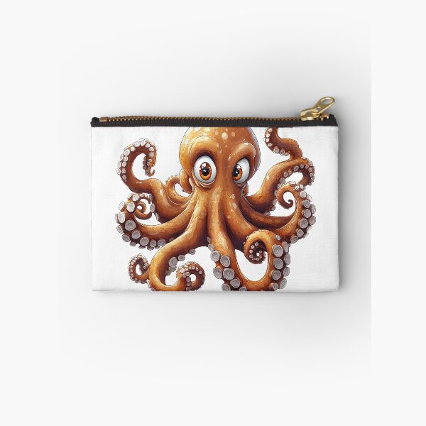 Item preview, "Whimsical Octopus Illustration" designed and sold by bloorose.