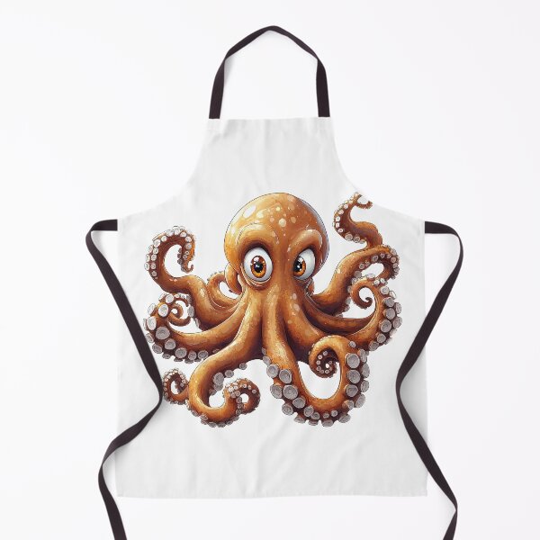 Item preview, "Whimsical Octopus Illustration" designed and sold by bloorose.