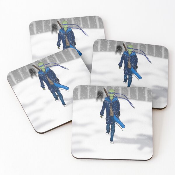 Item preview, TMNT Leo walking in the snow designed and sold by Friskchara1.