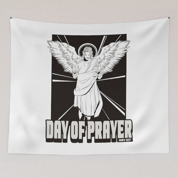 Item preview, National Day Of Prayer Jesus Christ Praying Faith In God designed and sold by Nosek1ng.