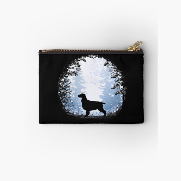Item preview, “First Snow” Field Spaniel designed and sold by Spinyflowerart.