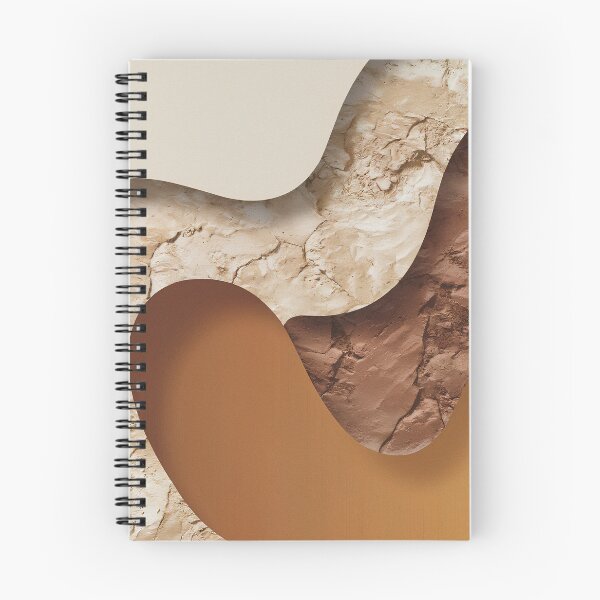 Item preview, Modern Abstract Concrete Art with Beige, Brown, and Orange colors designed and sold by paulo silveira.