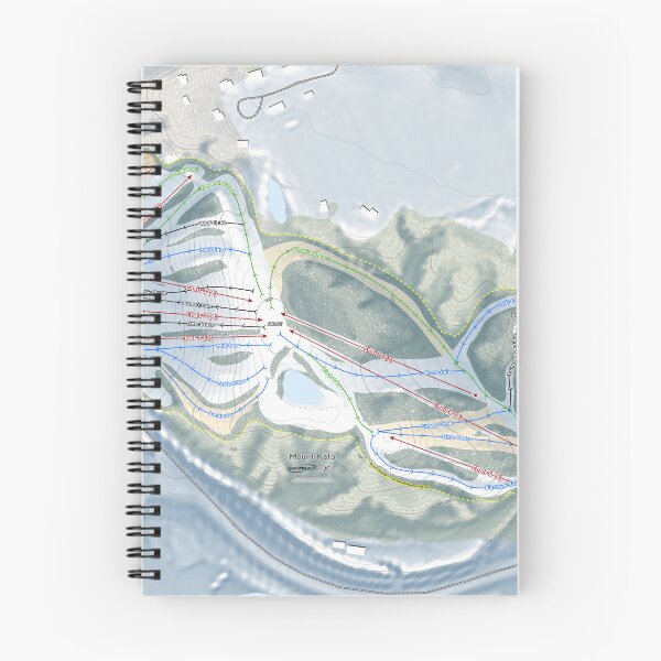 Item preview, Mount Kato Resort Trail Map designed and sold by Mapsynergy.