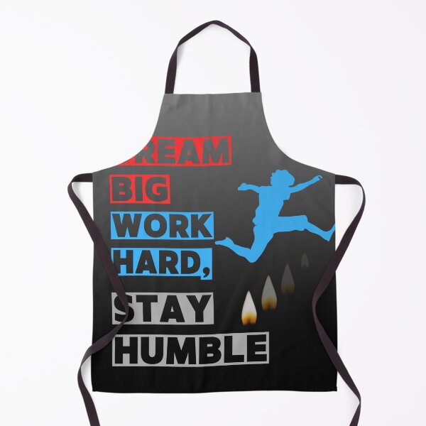Item preview, Dream Big, Work Hard, Stay Humble - Sky Blue designed and sold by irynaartbyim.