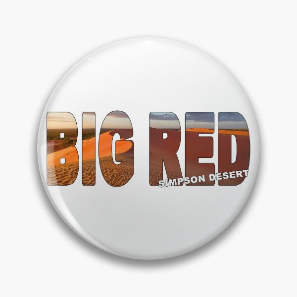 Item preview, BIG RED Simpson Desert - Queensland Sunrise Red Sand Dunes designed and sold by Adam Gormley.