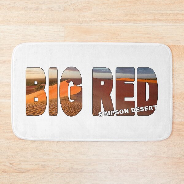 Item preview, BIG RED Simpson Desert - Queensland Sunrise Red Sand Dunes designed and sold by Adam Gormley.