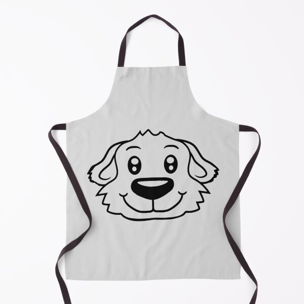 Item preview, Dog Face Little Happy Pet Head Cute Comic Cartoon designed and sold by shirt-o-mat.