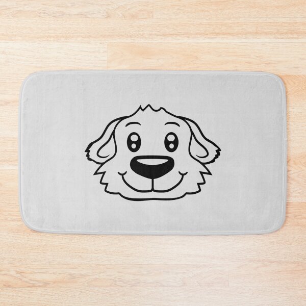 Artikelvorschau, Hund Gesicht Kleines Glückliches Haustier Kopf Süß Comic Cartoon entworfen und verkauft von shirt-o-mat.