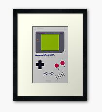 Game Boy Framed Print