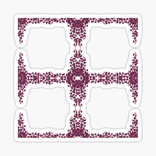 Item preview, Purple vine grid pattern designed and sold by PLPGH.