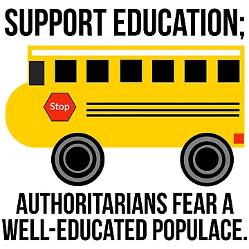 Artwork thumbnail, Support education  by Rachel the Artist 