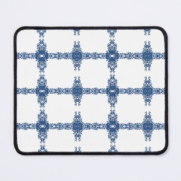 Item preview, Blue vine grid pattern designed and sold by PLPGH.