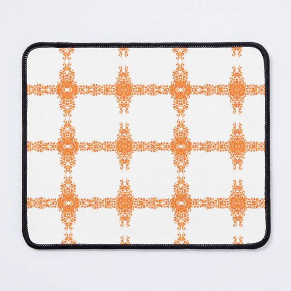 Item preview, Orange vine grid pattern designed and sold by PLPGH.