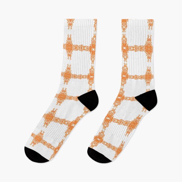 Item preview, Orange vine grid pattern designed and sold by PLPGH.