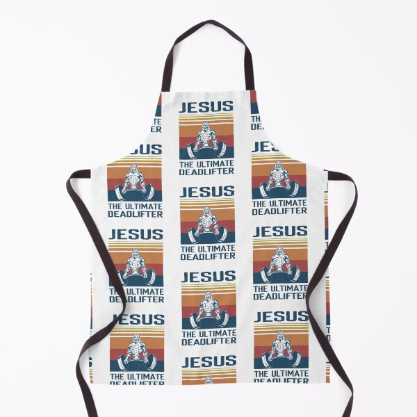 Item preview, Jesus - The Ultimate Deadlifter Christian Weight Lifting designed and sold by The Junto Shop.