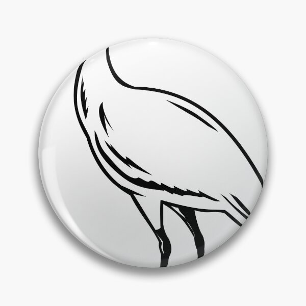Item preview, American White Ibis or Eudocimus Albus Woodcut Retro Style designed and sold by patrimonio.