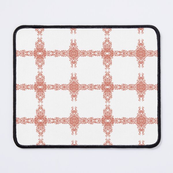 Item preview, Coral vine grid pattern designed and sold by PLPGH.