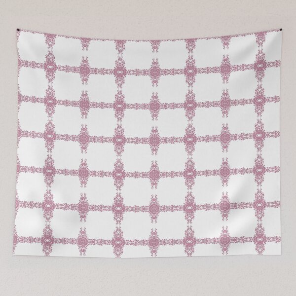 Item preview, Purple vine grid pattern designed and sold by PLPGH.