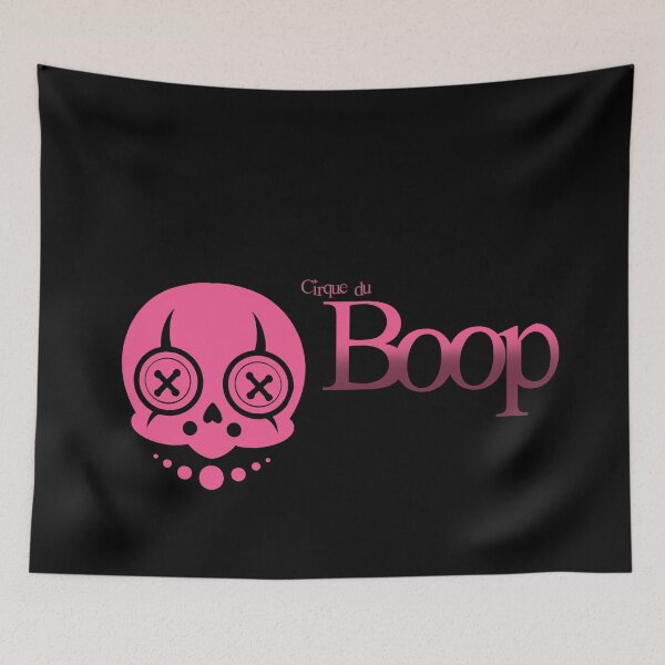 Item preview, Cirque du Skullie and Boop Boop stencil designed and sold by MetroInk.