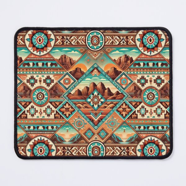 Item preview, Native American Southwestern Heritage – Seamless Pattern designed and sold by Meta2Physical.