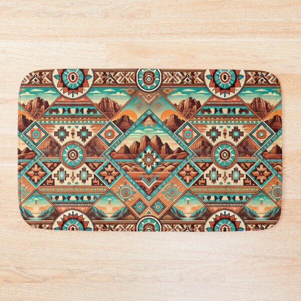 Item preview, Native American Southwestern Heritage – Seamless Pattern designed and sold by Meta2Physical.