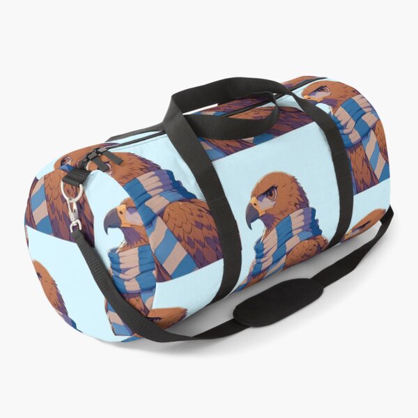 Item preview, Wise Eagle Wearing a Blue and Grey House Scarf designed and sold by 2ndSketch.