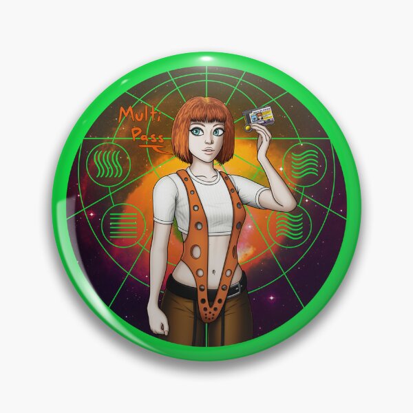 Item preview, Leeloo Dallas Multipass designed and sold by Rhys Prosser.