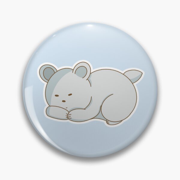 Item preview, Sleeping Polar Bear  designed and sold by Bamdam Stickers.