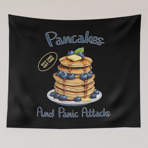 Item preview, Pancakes and Panic Attacks designed and sold by EnchantedOwl.