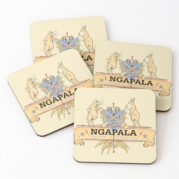 Item preview, Ngapala Coat Of Arms designed and sold by Jed Dunstan.