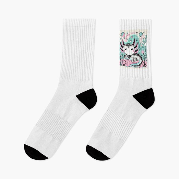 Item preview, Adorable Kawaii Axolotl Design with Pastel Colors designed and sold by RetroPop23.